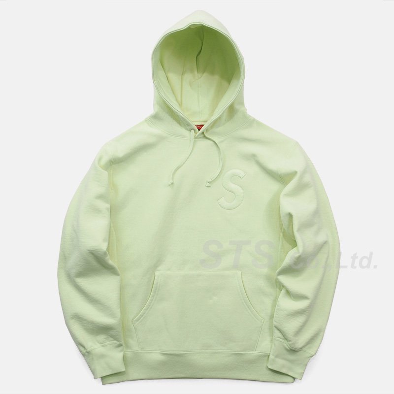 身丈705cm【超美品】Tonal S Logo Hooded Sweatshirt