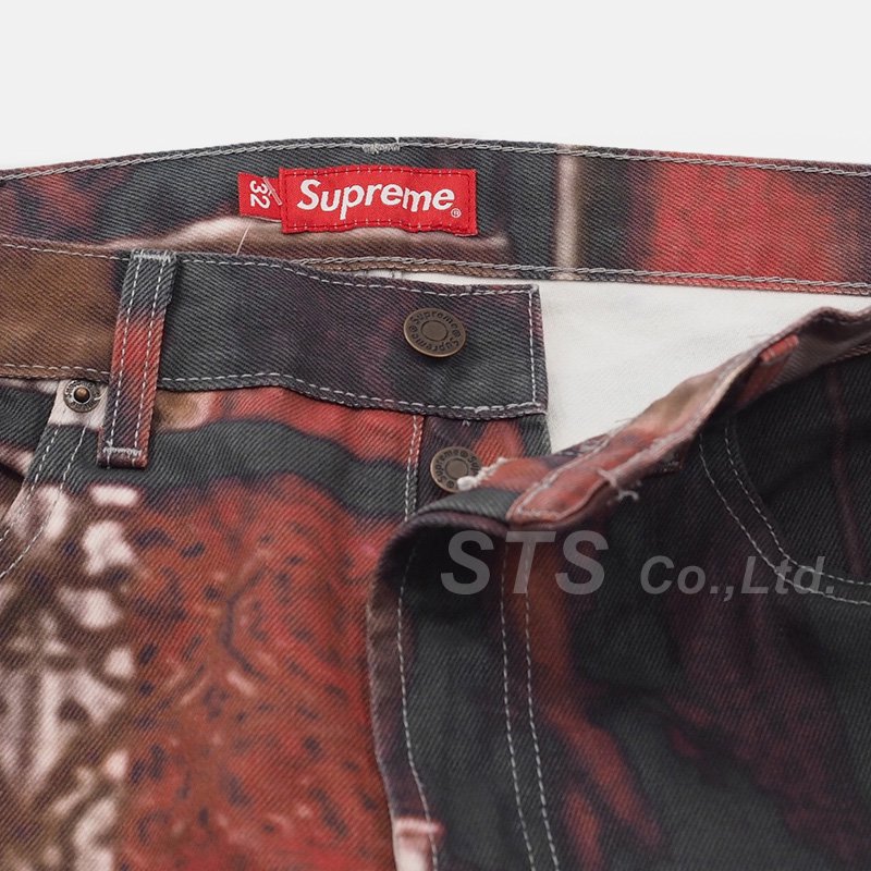 Supreme Scarface The World Is Yours 5-Pocket Jeans Multi for Men