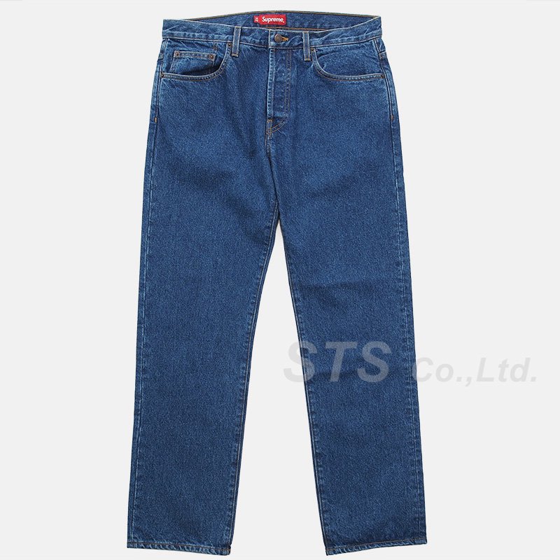 79％以上節約 SUPREME Washed Regular Jeans Denimデニム econet.bi