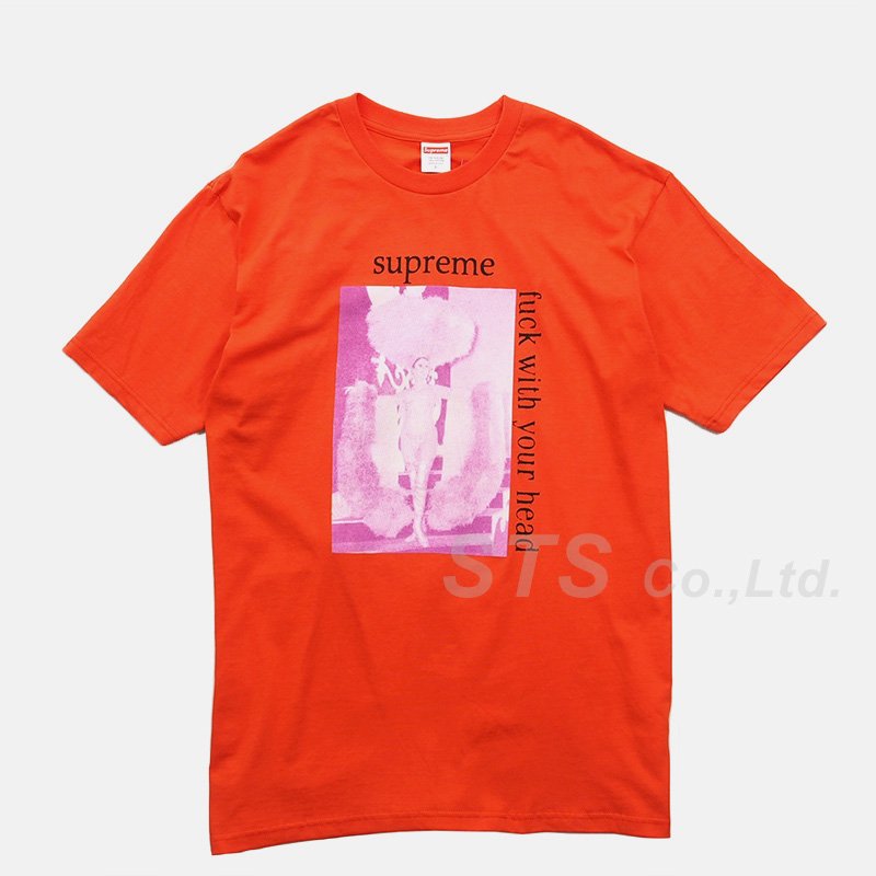 Supreme - Fuck With Your Head Tee - ParkSIDER