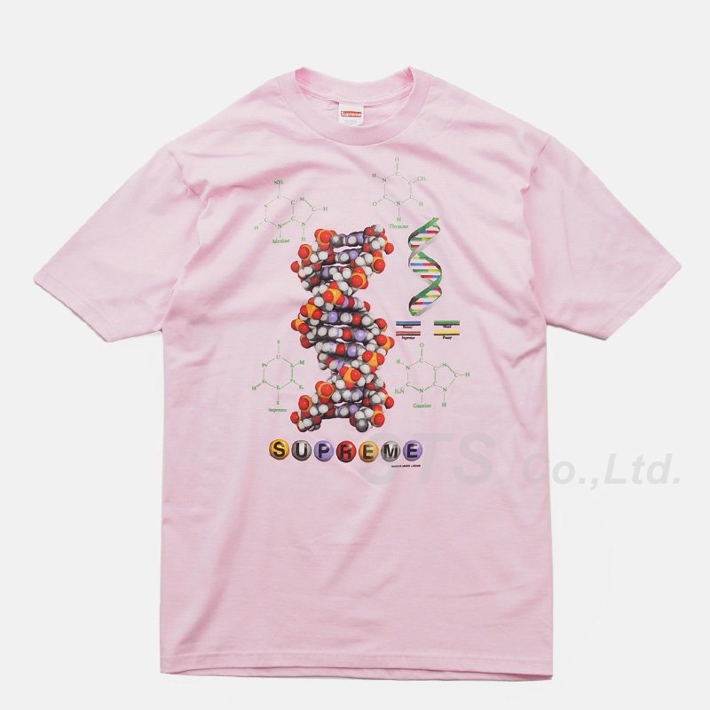 supreme DNA tee pink ピンク l サイズ nas