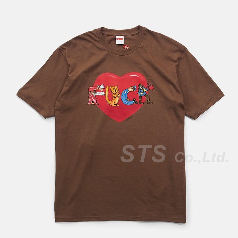 Supreme - Fuck Love Tee - ParkSIDER