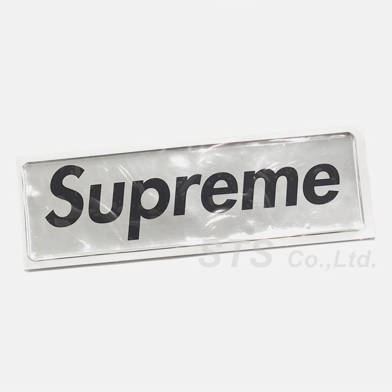 Supreme - Raised Plastic Box Logo Sticker | ラバー素材を使用した 