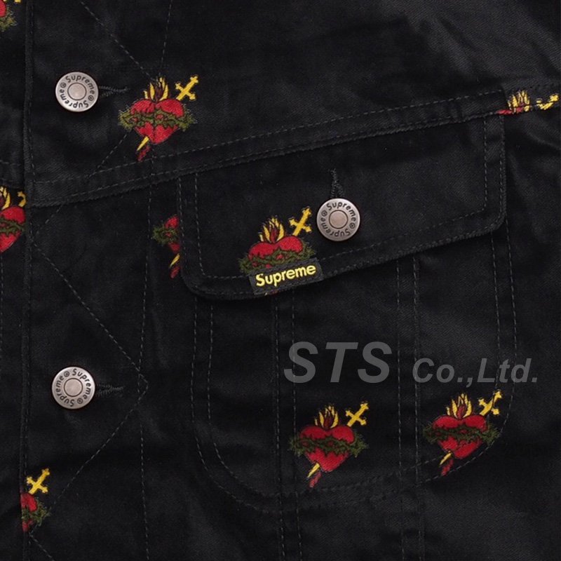 Supreme - Velvet Trucker Jacket - ParkSIDER