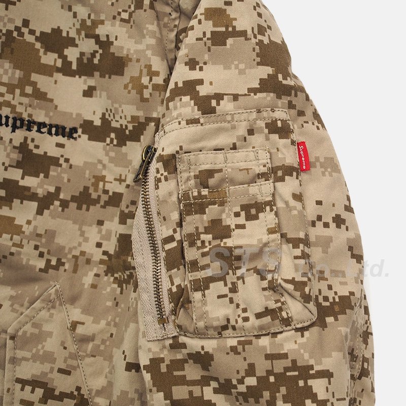 Supreme - Digi Camo MA-1 - ParkSIDER