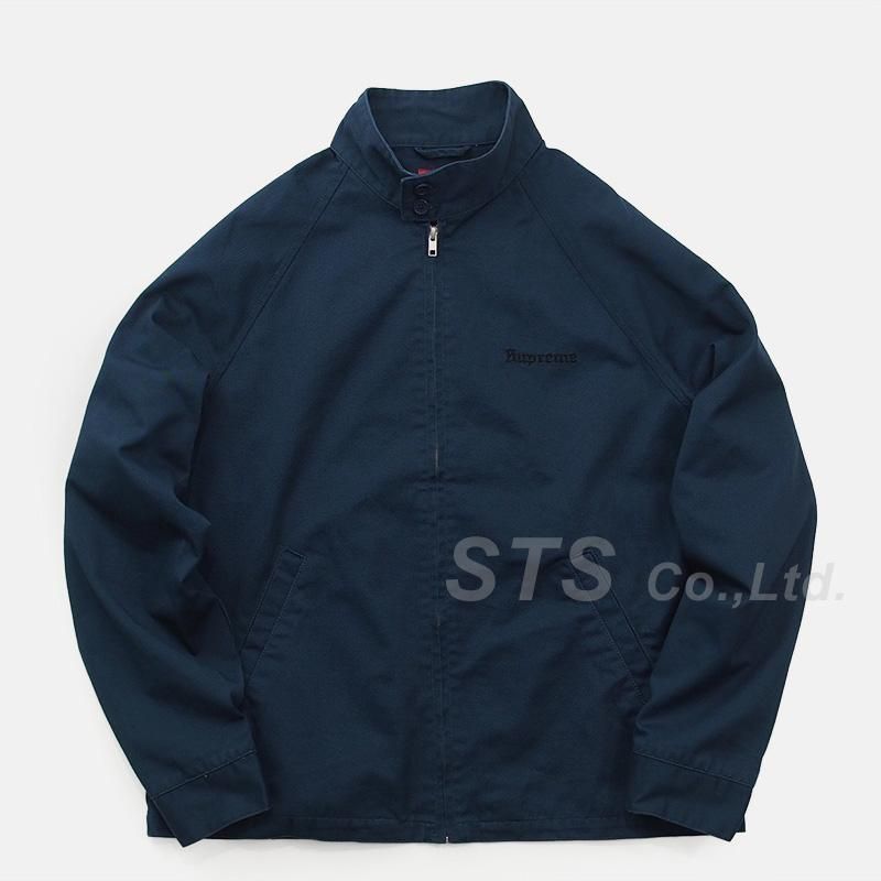 限定モデルsupreme ハリントンジャケット　Chief チーフ　ネイビー短丈 Supreme - Chief Harrington Jacket - ParkSIDER