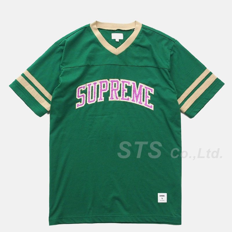 Supreme - Glitter Arc Football Top - ParkSIDER