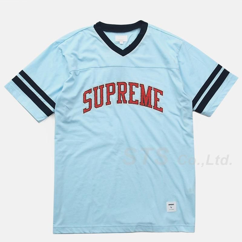 シュプリーム SUPREME Glitter Arc Football Top Supreme Glitter Arc Football Top (FW17) - $88