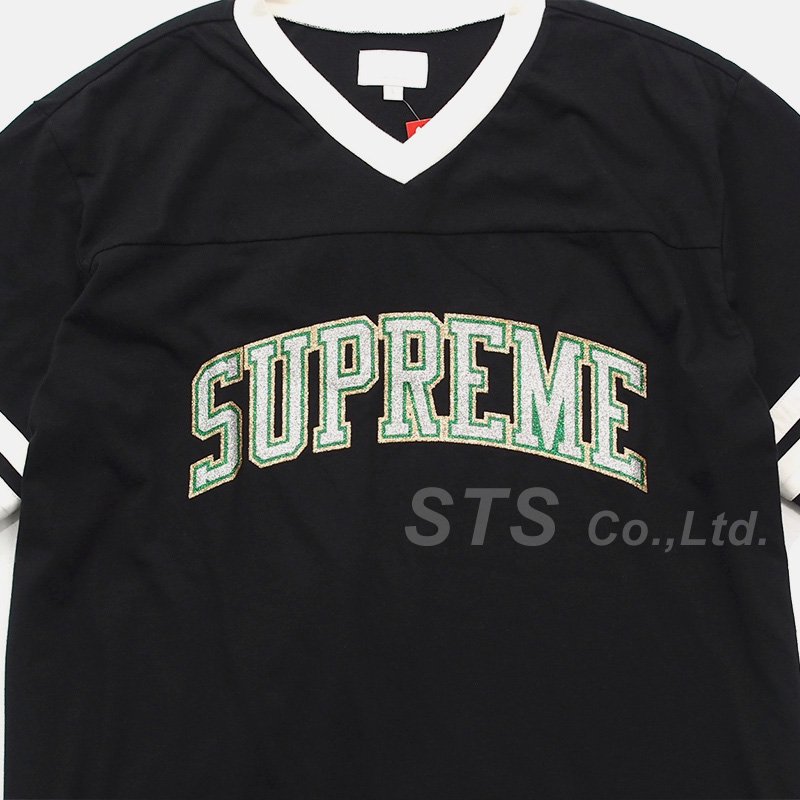 Supreme - Glitter Arc Football Top - ParkSIDER