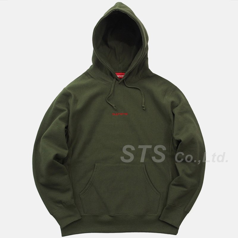 ファッション通販】 トップス Supreme compact logo hooded sweatshirt