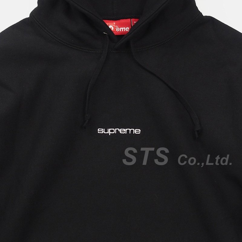 Supreme - Compact Logo Hooded Sweatshirt - ParkSIDER