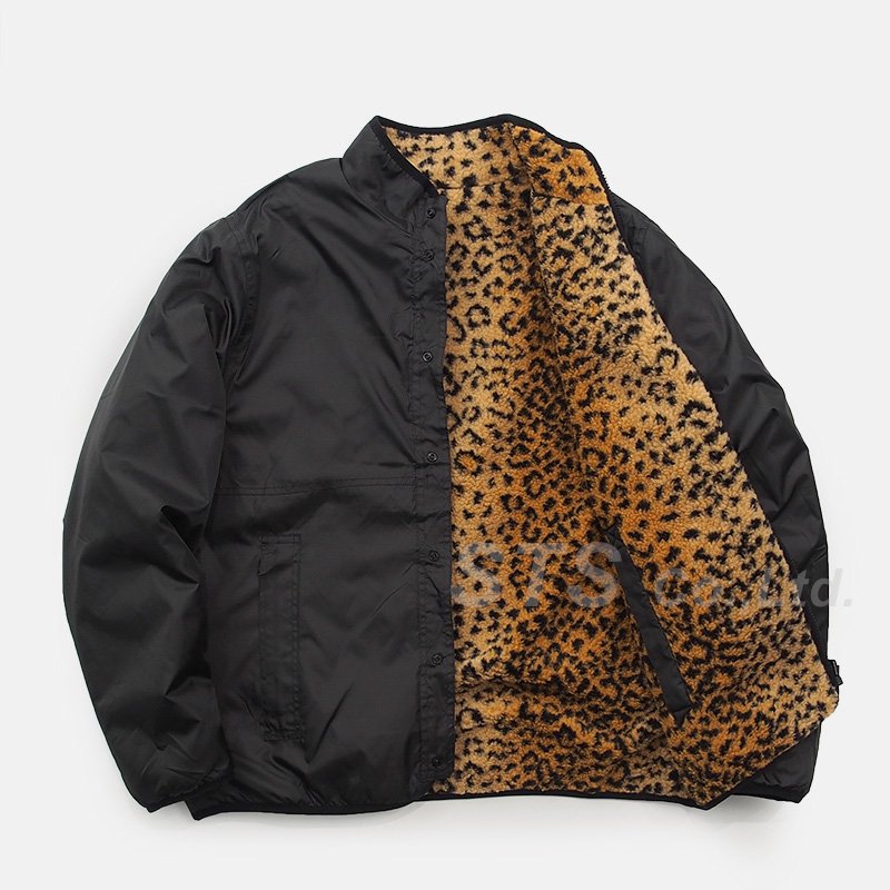 ブルゾン【XL】Supreme leopard reversible jacket