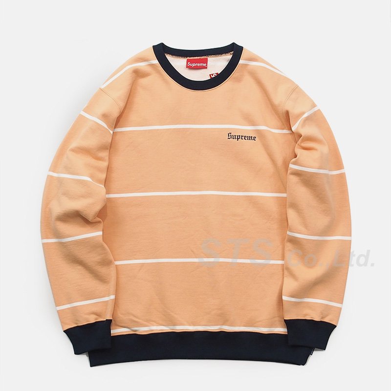 Supreme - Striped Crewneck - ParkSIDER