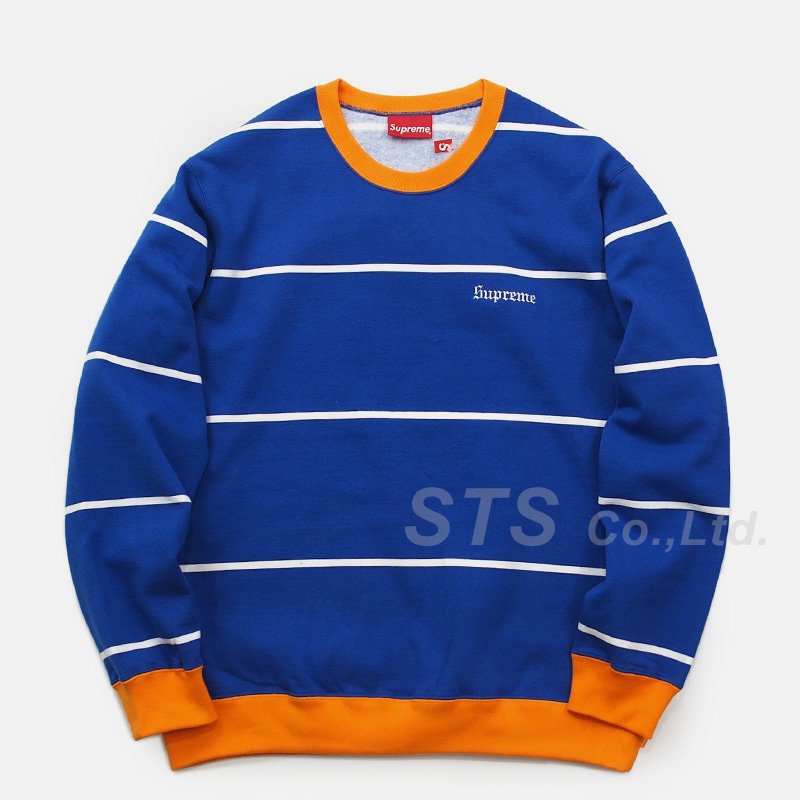 Supreme - Striped Crewneck - ParkSIDER