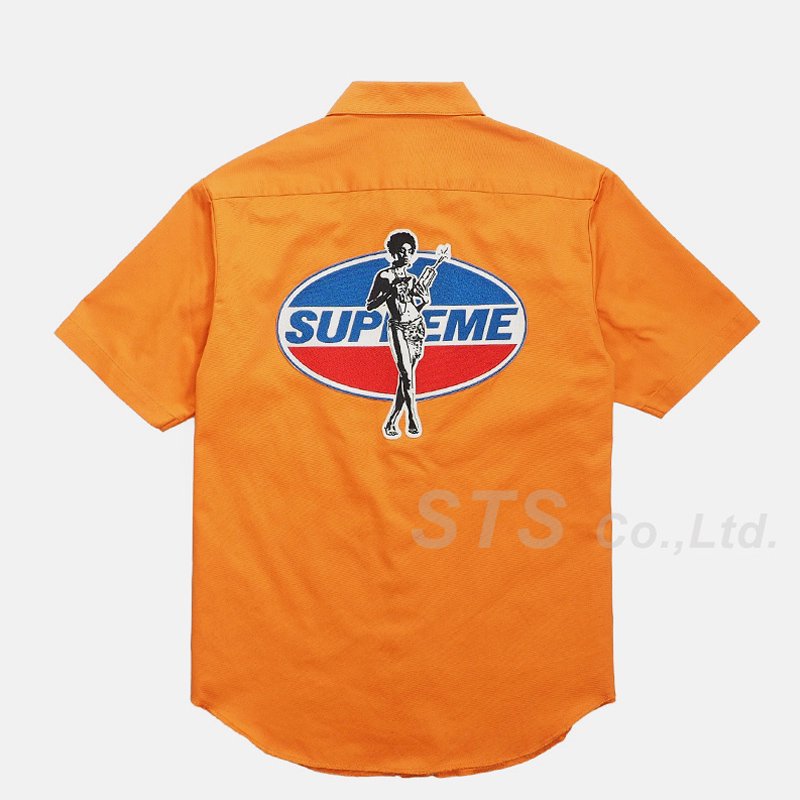 新品 Supreme HYSTERIC GLAMOUR Work Shirt