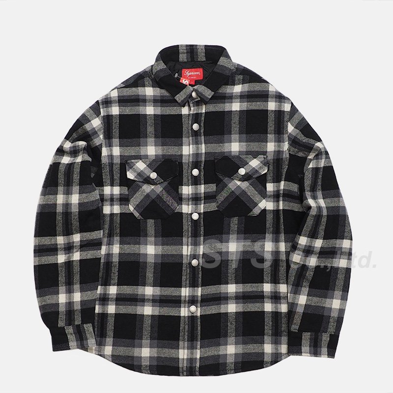 Supreme Quilted Arc Logo Flannel Shirt | www.innoveering.net