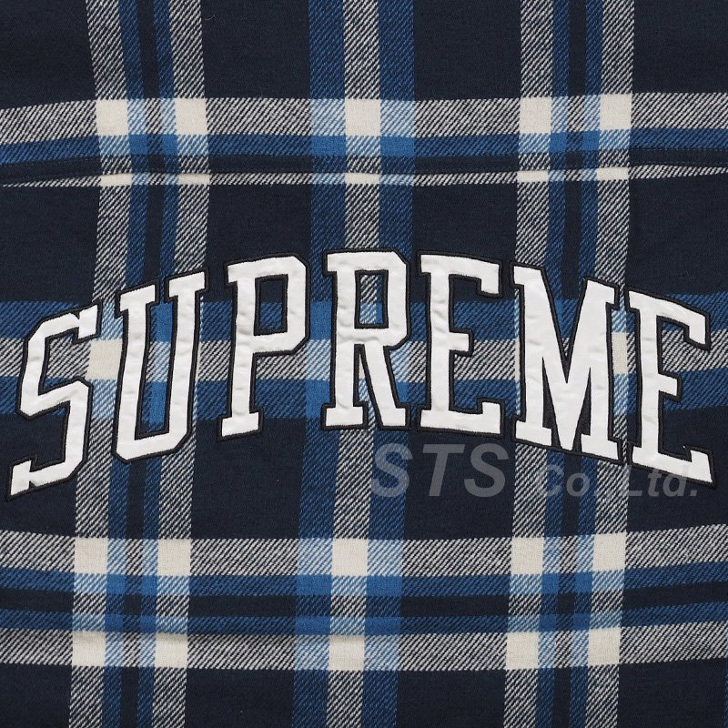 Supreme - Quilted Arc Logo Flannel Shirt - ParkSIDER