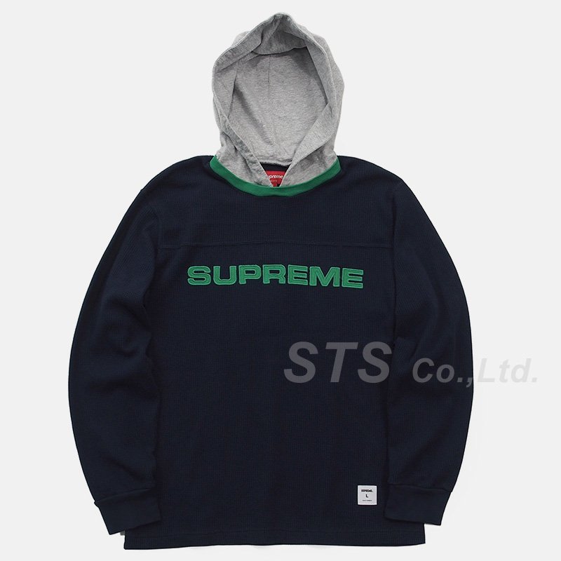 Supreme Hooded Waffle Ringer 定価以下