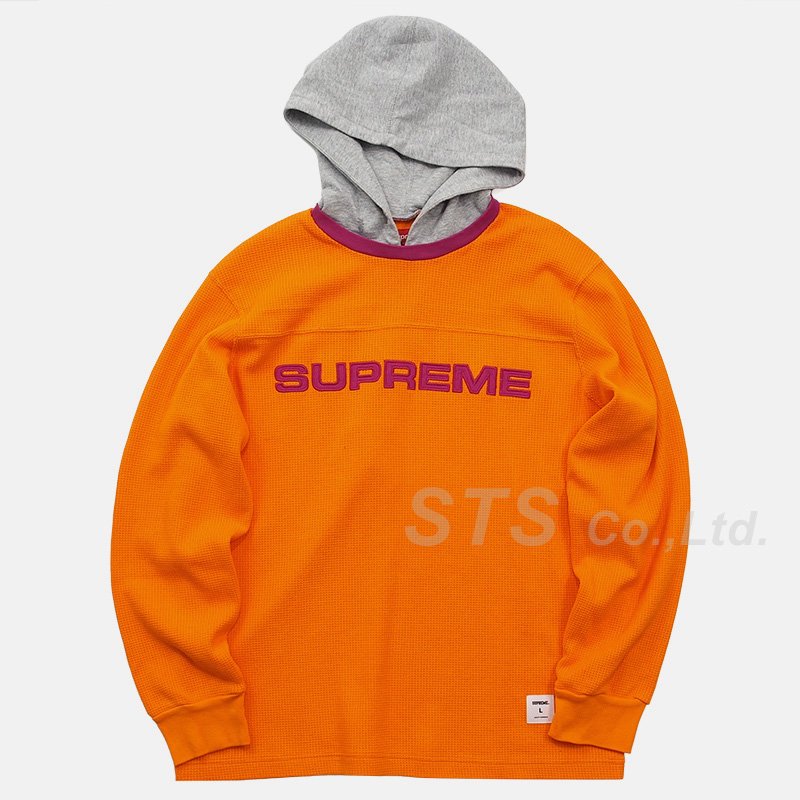 Supreme - Hooded Waffle Ringer - ParkSIDER