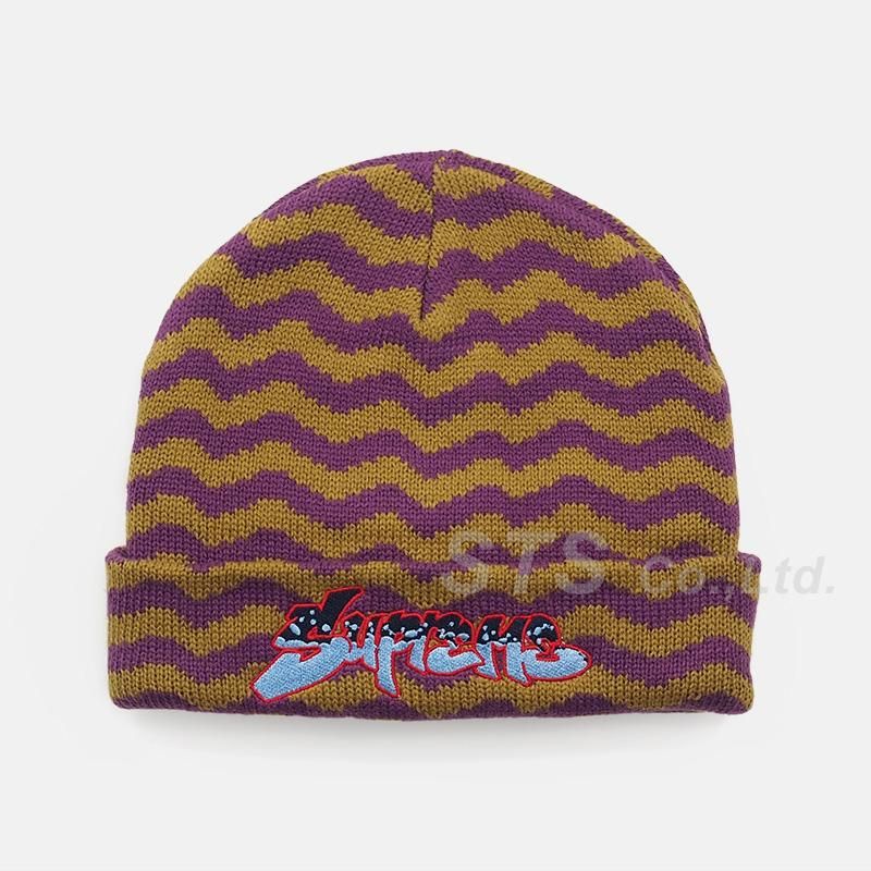 Supreme zig zag beanie online