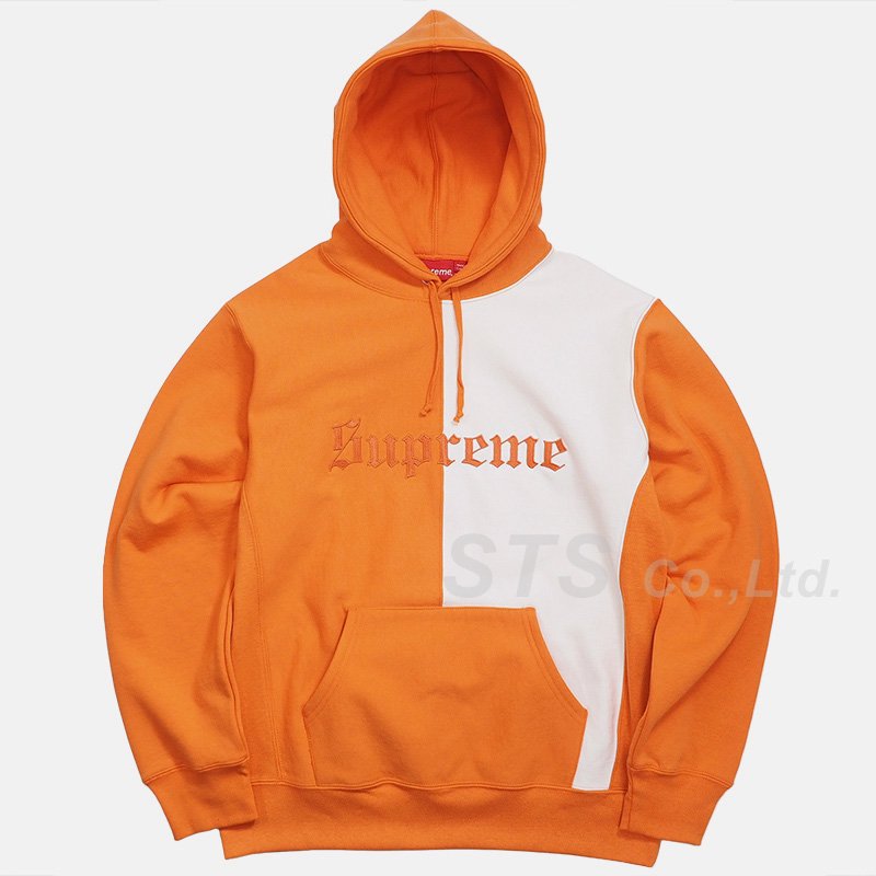 Supreme - Split Old English Hooded Sweatshirt - ParkSIDER