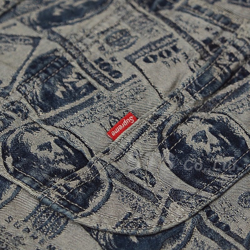 Supreme - 100 Dollar Bill Overalls - ParkSIDER