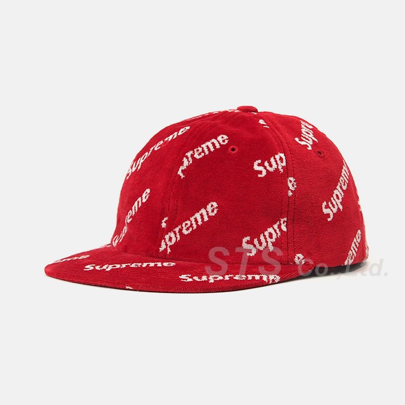 Supreme - Velour Diagonal Logo 6-Panel - ParkSIDER