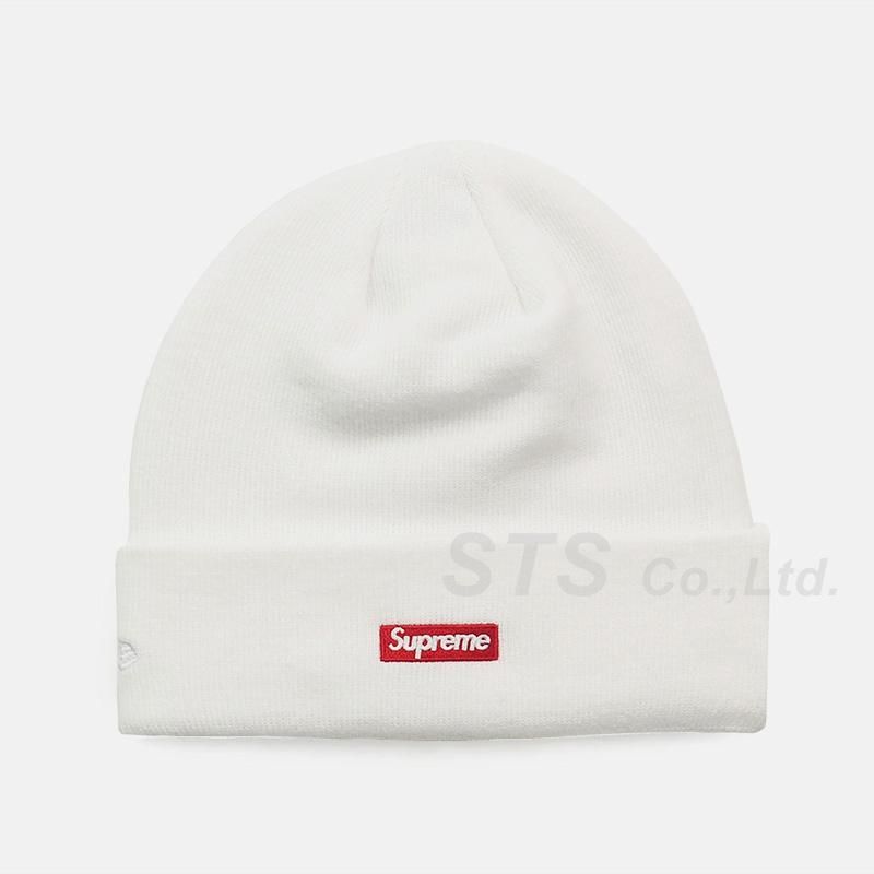 supreme × NEW ERA Sロゴ ツノ ホワイト ニット帽 ビーニー Supreme シュプリーム 19AW × New Era ニュー エラ Championship
