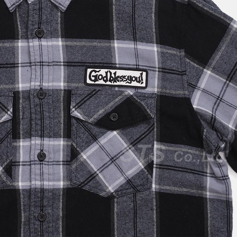 トップス supreme God Bless Plaid Flannel Shirt Supreme シュプリーム 17AW God Bless Plaid Flannel Shirt