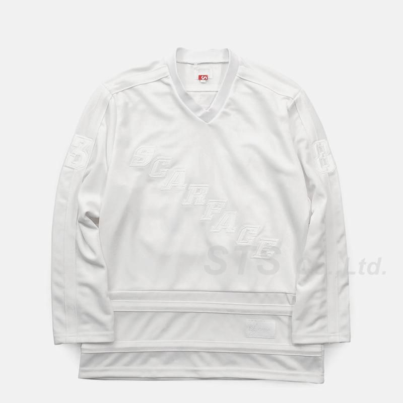 激レア！Supreme スカーフェイス　ホッケーシャツ Supreme 'Crossover Hockey Jersey'クロスオーバー ホッケー