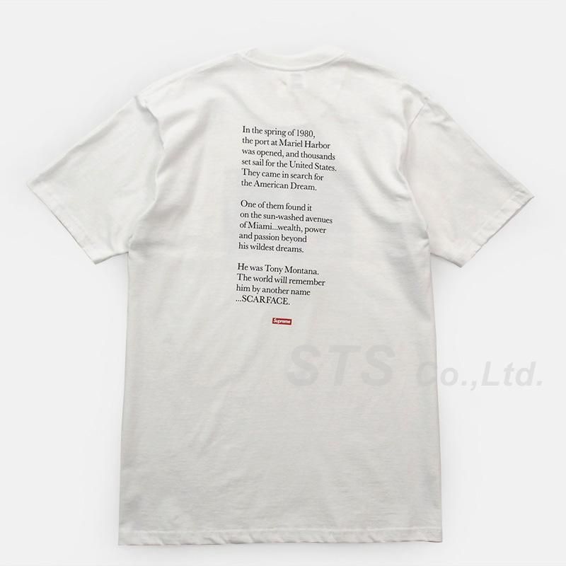 Supreme - Scarface Split Tee - ParkSIDER