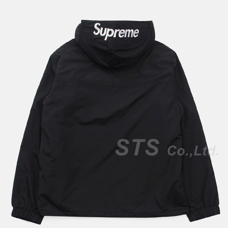 Supreme - Hooded Logo Half Zip Pullover - ParkSIDER