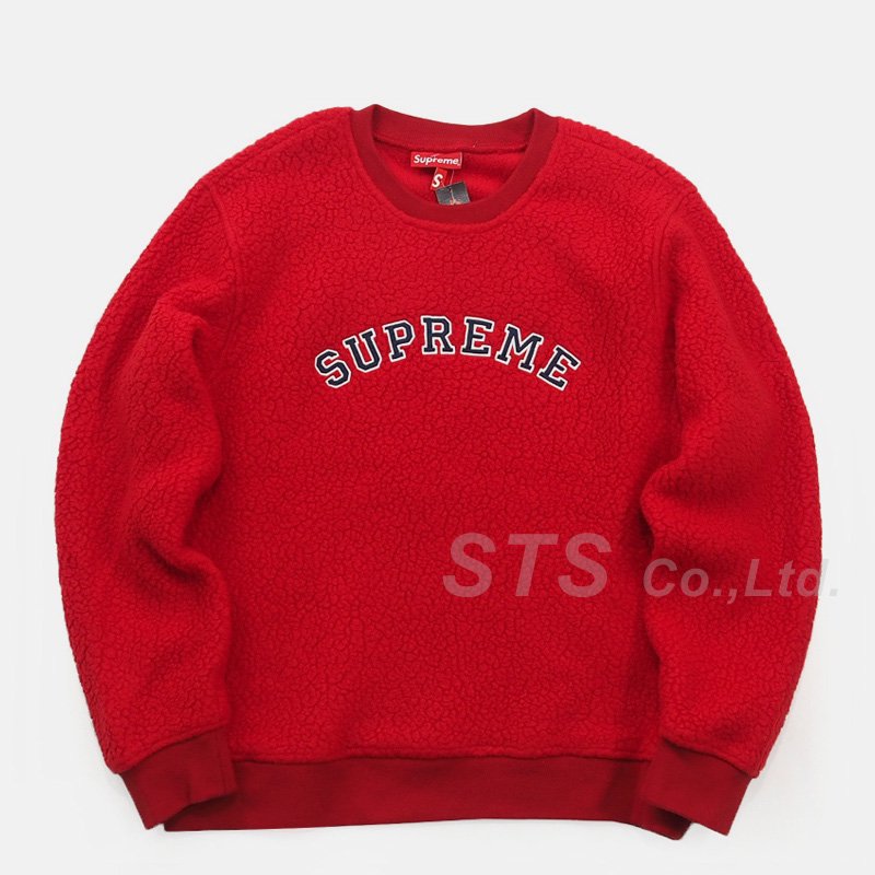 Supreme - Polartec Deep Pile Crewneck - ParkSIDER