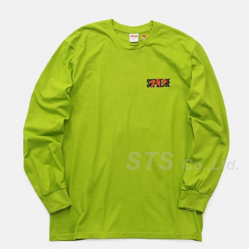 白ホワイトサイズSupreme×Akira Neo-Tokyo L/S Tee 白 L - Tシャツ