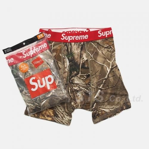 Supreme/Hanes Realtree Boxer Briefs (2Pack)