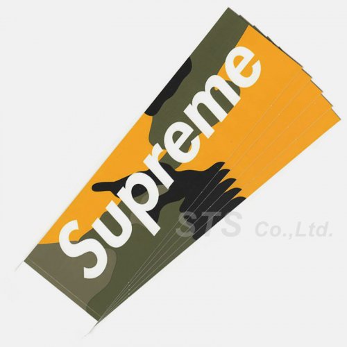 Supreme - Brooklyn Camo Box Logo Sticker