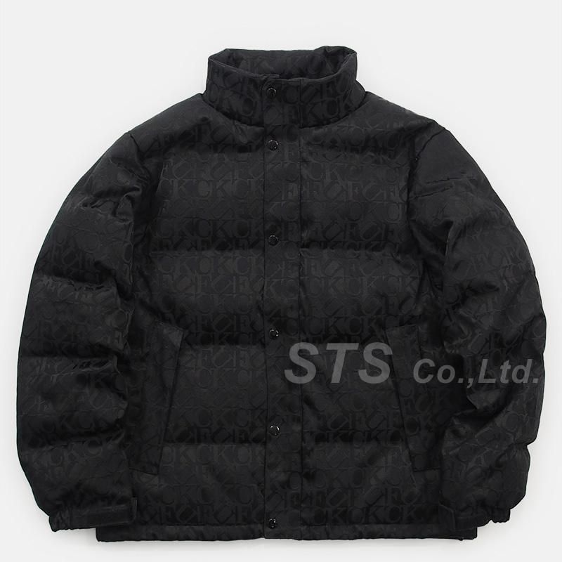 Supreme - Fuck Jacquard Puffy Jacket - ParkSIDER
