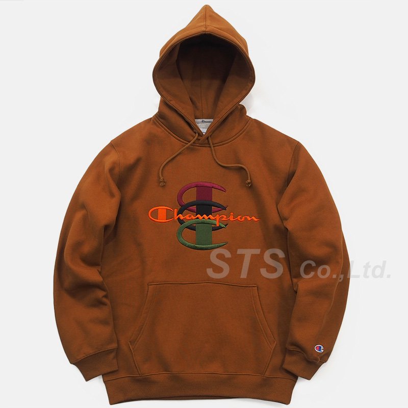 Supreme/Champion Stacked C Hooded Sweatshirt - ParkSIDER