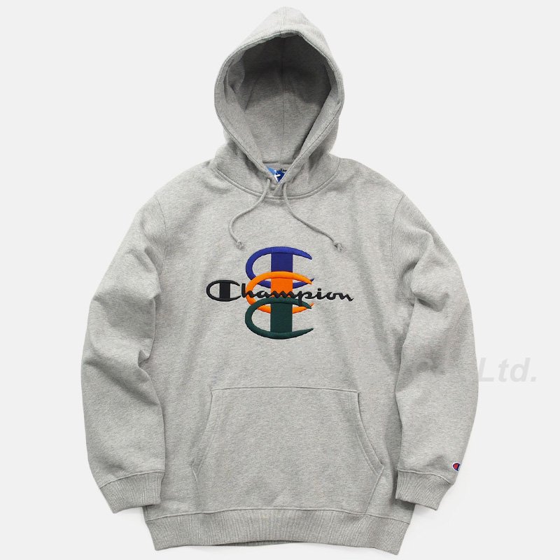 Supreme/Champion Stacked C Hooded Sweatshirt - ParkSIDER