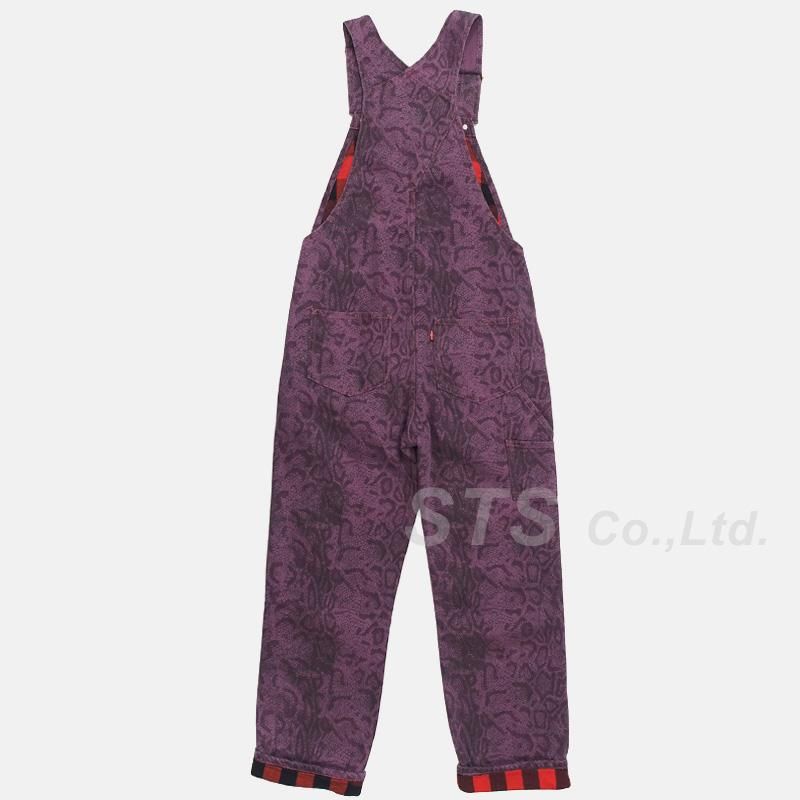 Supreme/Levi’s Snakeskin Overalls シュプリーム Supreme Levi's Snakeskin Overalls (FW17) - $228