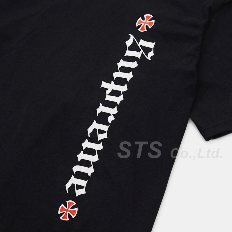 Supreme/Independent Old English Tee - ParkSIDER