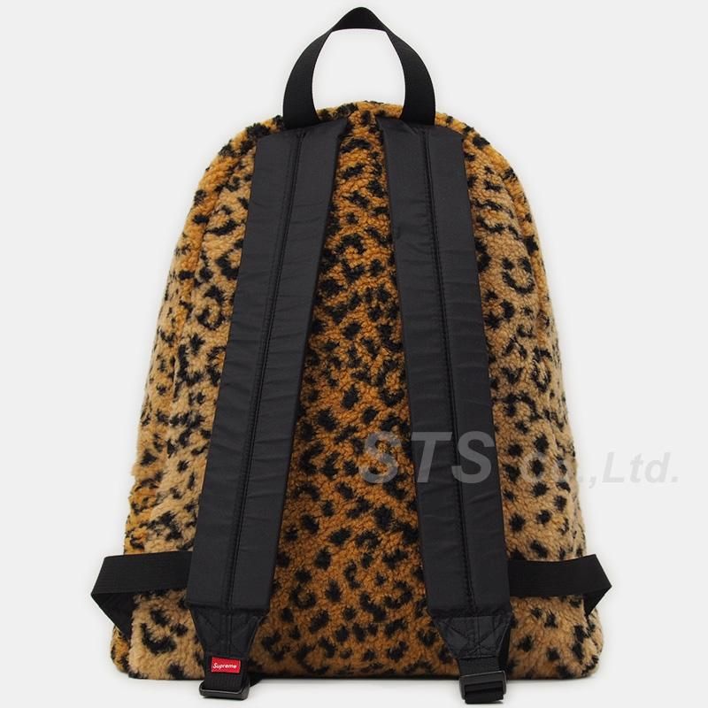 Supreme - Leopard Fleece Backpack - ParkSIDER