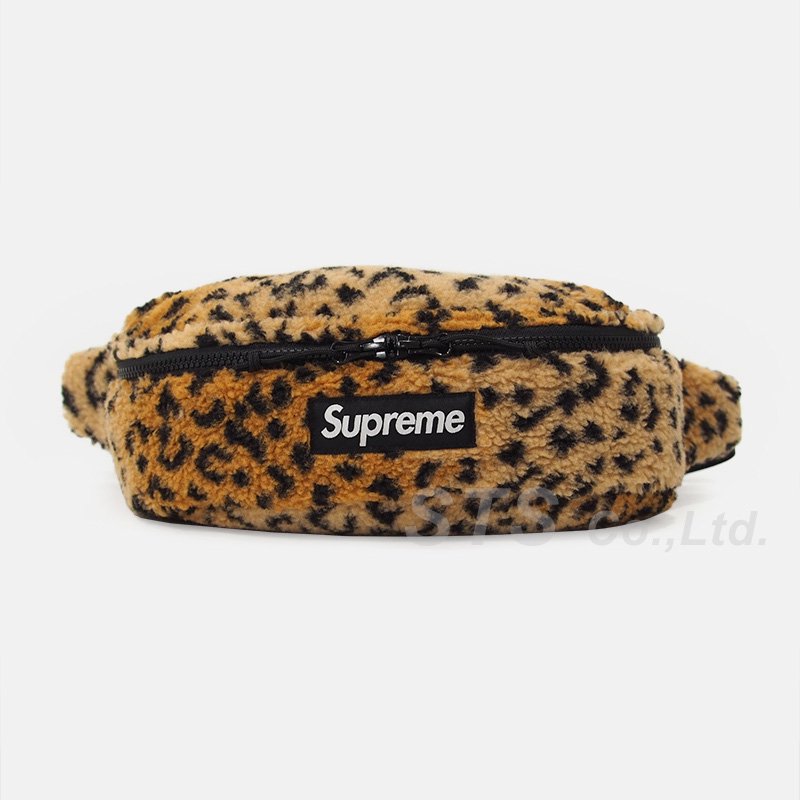 Supreme - Leopard Fleece Waist Bag - ParkSIDER