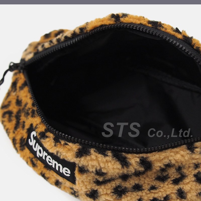 Supreme Leopard Fleece Waist Bag ParkSIDER