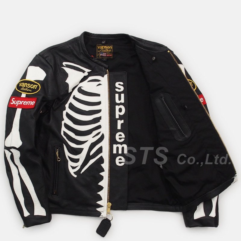 Supreme/Vanson Leather Bones Jacket
