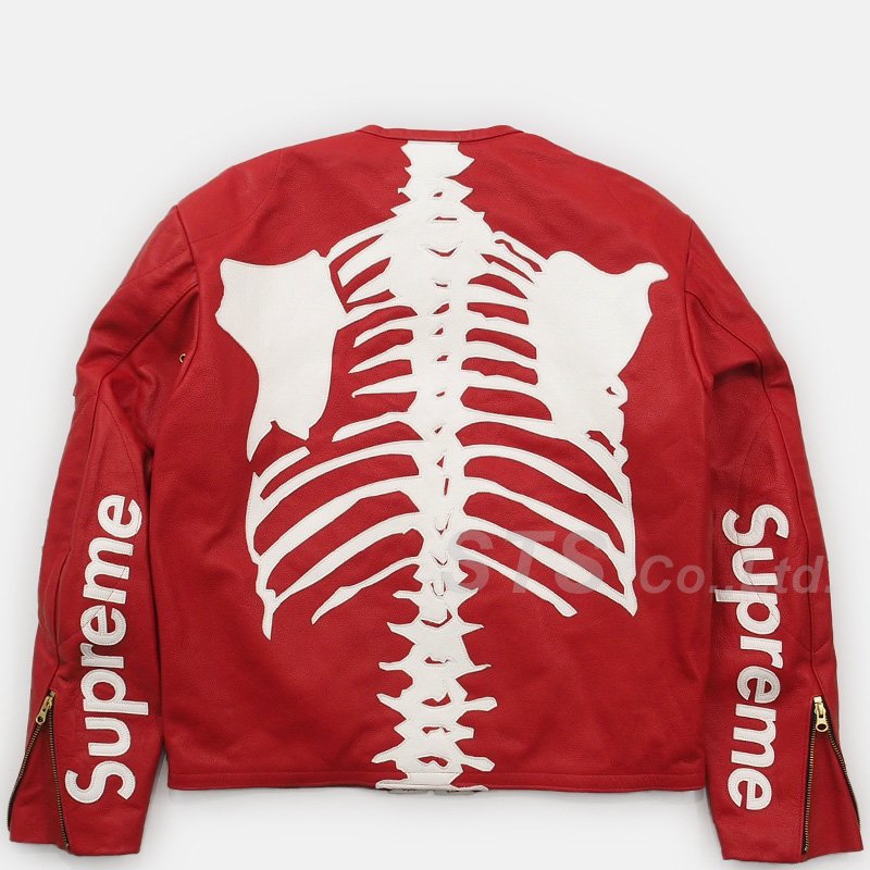 Supreme/Vanson Leather Bones Jacket - ParkSIDER