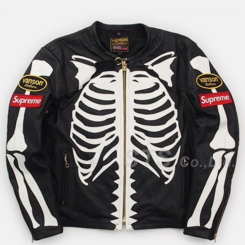 Supreme/Vanson Leather Bones Jacket