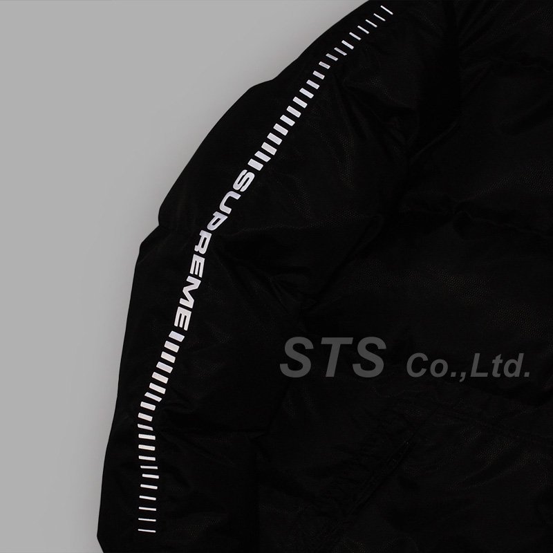 Supreme - Reflective Sleeve Logo Puffy Jacket - ParkSIDER