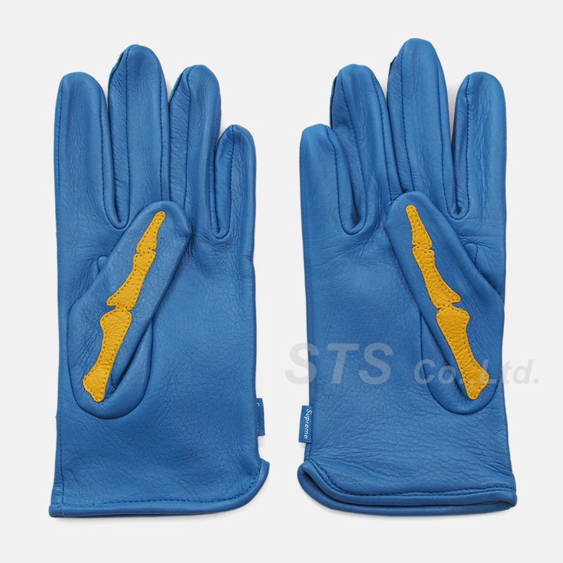 Supreme/Vanson Leather X-Ray Gloves - ParkSIDER