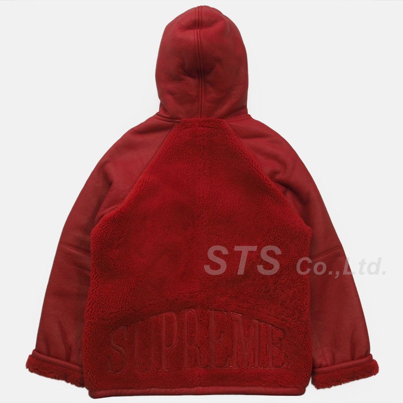 Supreme - Reversed Shearling Hooded Jacket - ParkSIDER